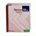 Орсотен капсулы 120 мг, 84 шт. - Новомичуринск